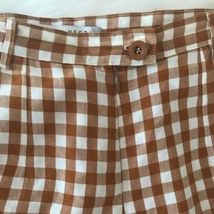 Selva Negra gingham trousers
